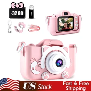 Kids Digital Camera With Video Cartoon