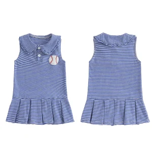 Girls Sleeveless A-line Dress