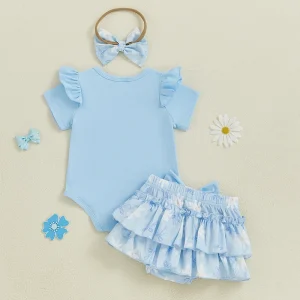 3Pcs Clothing Set for Baby Girl
