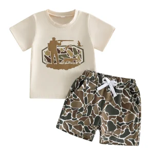 Cute Baby Boy Summer Clothes Set